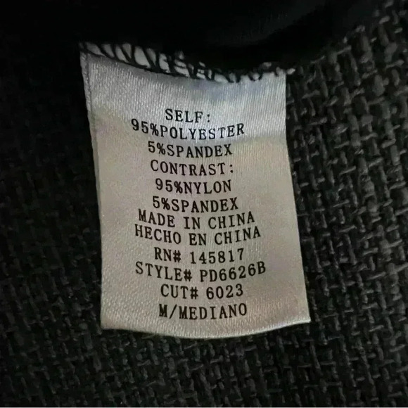 Privy Little Black Dress Size M w/mesh inserts EUC - Picture 7 of 8